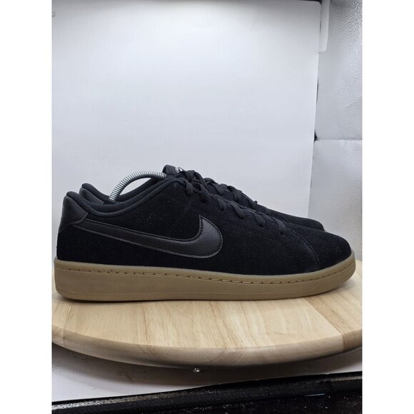 Nike Court Royale 2 Black Gum Mens Size 10.5 Womens size 12 With Box - Picture 3 of 8